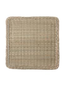 Seegras-Tischset Lena, Seegras, Beige, B 38 x L 38 cm