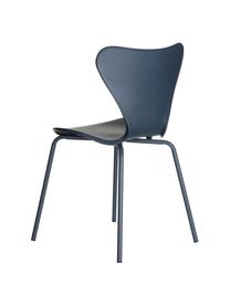 Chaise en plastique Pippi, 2 pièces, Bleu