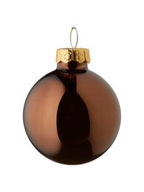 Bolas de Navidad Evergreen, Ø 6 cm, 10 uds., Marrón oscuro, Ø 6 cm