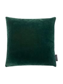 Kussenhoes Alvin met winterse motieven, Weeftechniek: jacquard, Groen, rood, beige, 40 x 40 cm