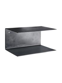 Estantería de pared Phantom, 2 uds., Metal pintado, Negro, An 30 x Al 15 cm