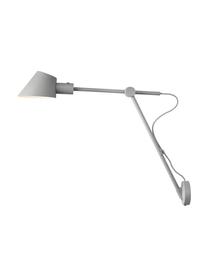 Nástenná lampa so zástrčkou Stay, Sivá