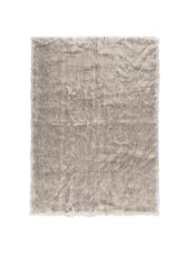 Tapis moelleux beige en fourrure synthétique Superior, Crème, beige, blanc