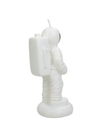 Kerze Astronaut, Paraffinwachs, Weiß, 7 x 14 cm