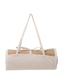 Strandmat Beach, Zeegras, katoen, Beige, B 25 cm x H 192 cm