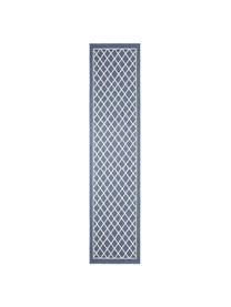 Tapis de couloir outdoor réversible Sydney, Bleu, crème