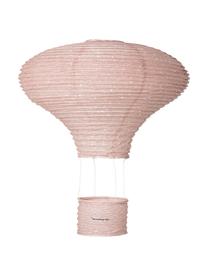 Decoratief object Ballon, Papier, Roze, Ø 40 x H 60 cm