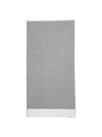 Asciugamano a pois in varie misure Grid, Nero, bianco, Telo bagno, Larg. 70 x Lung. 140 cm