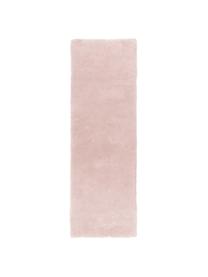 Puszysty chodnik z wysokim stosem Leighton, Blady różowy, S 80 x D 250 cm
