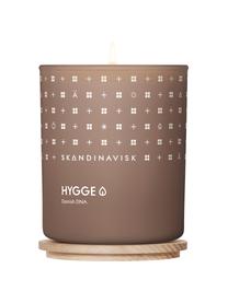 Vonná sviečka Hygge (čierny čaj, lístky mäty, sušené jablká), Hnedá, Ø 8, V 10 cm
