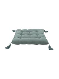 Poduszka na krzesło z chwostami Ava, Zielony, S 40 x D 40 cm