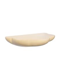 Estante de pared Funghi, Poliresina, Beige, An 32 x F 16 cm