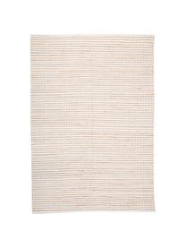 Teppich Fiesta aus Baumwolle/Jute, 55% Baumwolle, 45% Jute, Weiß, Beige, B 200 x L 300 cm (Größe L)