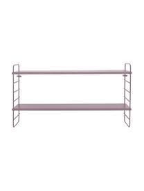 Estante de pared Kimi, Estantería: tablero de fibras de dens, Rosa, An 65 x Al 35 cm