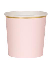 Vasos de papel Simply Eco, 8 uds., Papel, foliert, Rosa, Ø 8 x Al 8 cm