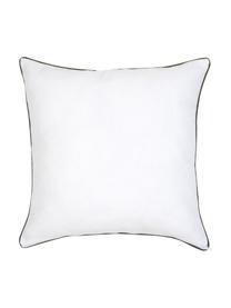 Copricuscino di Kera Till Kiss Me, 100% cotone, Bianco, verde, Larg. 40 x Lung. 40 cm