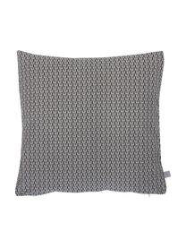 Housse de coussin 45x45 en coton noir Cousin, 3 élém., 100 % coton, Noir, blanc, larg. 45 x long. 45 cm