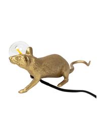 Lampa stołowa Mouse, Odcienie złotego, S 21 x W 8 cm