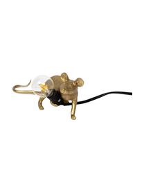 Design-Tischlampe Mouse, Goldfarben, 21 x 8 cm