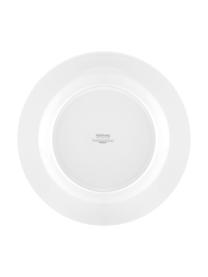 Assiette plate porcelaine Delight Classic, 2 pièces, Blanc