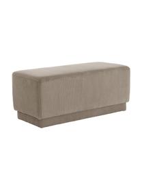 Kinder-Sitzbank Blois in Beige, Korpus: Kiefernholz, Sperrholz, Bezug: Polyester, Polyamid, Beige, B 80 x H 30 cm