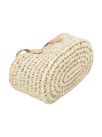 Cesta de compras Lea, Asa: cuero, Beige, An 40 x Al 20 cm