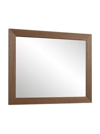 Miroir mural en bois Wilany, Brun foncé