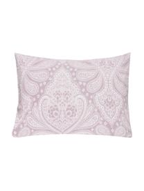 Fundas de almohada de algodón ecológico tejido renforcé Manon, Lila, An 50 x L 70 cm