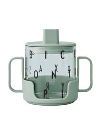 Kinderbeker Grow With Your Cup met houder, Tritan (kunststof), BPA-vrij, Groen, Ø 7 x H 8 cm