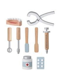 Spiel-Set Dentist, 9-tlg., Holz, Mehrfarbig, B 14 x H 10 cm