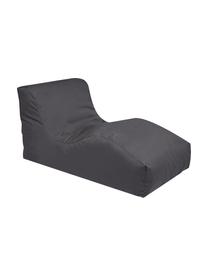 Fauteuil futon d'extérieur Wave, Anthracite, larg. 70 x prof. 125 cm