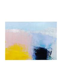 Impression sur toile Abstract Art, Multicolore, larg. 80 x haut. 60 cm