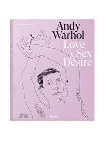 Ilustrovaná kniha Andy Warhol. Love, Sex and Desire, Fialová, viacfarebná