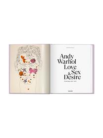 Bildband Andy Warhol. Love, Sex and Desire, Papier, Hardcover, Lila, Mehrfarbig, 34 x 29 cm