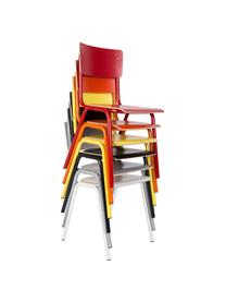 Silla Back to School, Patas: metal, pintado en polvo, Naranja, An 43 x F 49 cm