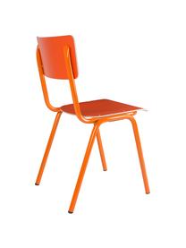 Silla Back to School, Patas: metal, pintado en polvo, Naranja, An 43 x F 49 cm