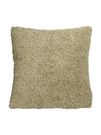 Zacht kussenTeddy in beige met vulling, Beige, 45 x 45 cm