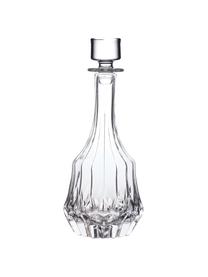 Decanter in cristallo con rilievo Adagio 1 L, Cristallo, Trasparente, Ø 12 x Alt. 27 cm, 1 L