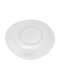 Tazza da tè con piattino fatti a mano Sandvig, Porcellana tinta, Bianco latteo, Ø 8 x Alt. 6 cm