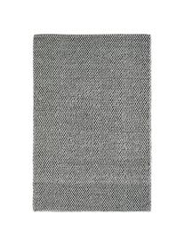 Tapis laine cousu main Lovisa, Gris argenté, larg. 120 x long. 170 cm (taille S)