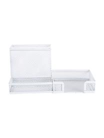 Büro-Organizer Essentials in Weiss, Metall, beschichtet, Weiss, B 22 x T 10 cm