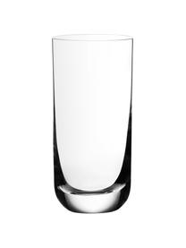 Vasos highball de cristal Harmony, 6 uds., Cristal, Transparente, Ø 7 x Al 15 cm