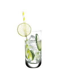 Vasos highball de cristal Harmony, 6 uds., Cristal, Transparente, Ø 7 x Al 15 cm