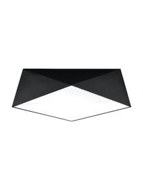 Deckenleuchte Clarity, Kunststoff (PVC), Schwarz, Ø 30 x H 15 cm