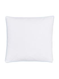 Housse de coussin 45x45 Forest de Candice Gray, 100 % coton bio, certifié GOTS, Blanc, vert sauge,nougat, larg. 45 x long. 45 cm