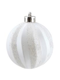 Set de bolas de Navidad Turnip, Ø 7 cm, 60 uds., Blanco, plata, turquesa, Ø 7 cm