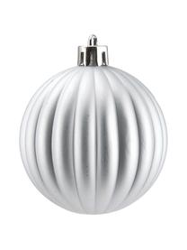 Set de bolas de Navidad Turnip, Ø 7 cm, 60 uds., Blanco, plata, turquesa, Ø 7 cm