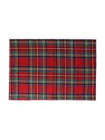 Karierte Baumwoll-Tischsets Dublino, 2 Stück, 90% Baumwolle, 10% Polyester, Rot, Mehrfarbig, 35 x 50 cm