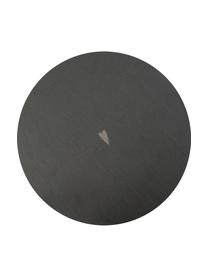 Servírovací tanier Heart, Ø 33 cm, Bridlicový kameň, Sivá, Ø 33 cm