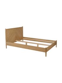 Lit en bois avec tête de lit Farsta, Bois, B 140 x L 200 cm